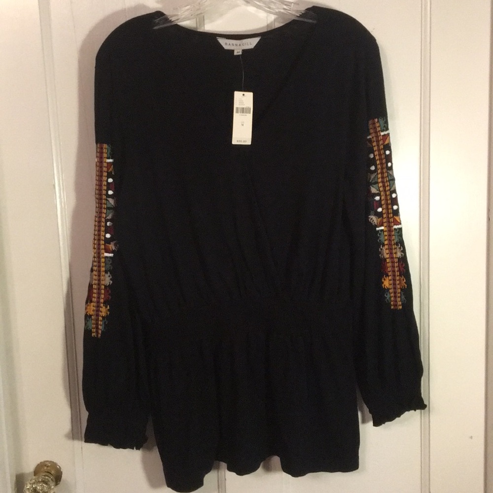 Embroidered Top - Picture 2 of 3